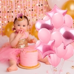 Set X 14 Decoracion De Cumpleaños Set Globos Celebracion - Imagen 9