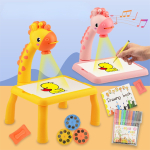 Juguete Proyector De Dibujo Niños Tablero De Mesa Chico - Imagen 5