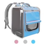 Mochila Transportadora Mascotas Perro Gato Malla 9 Kg Aprox - Imagen 7