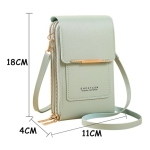 Billetera Dama Bandolera Porta Celular Gran Capacidad - Lux - Imagen 14