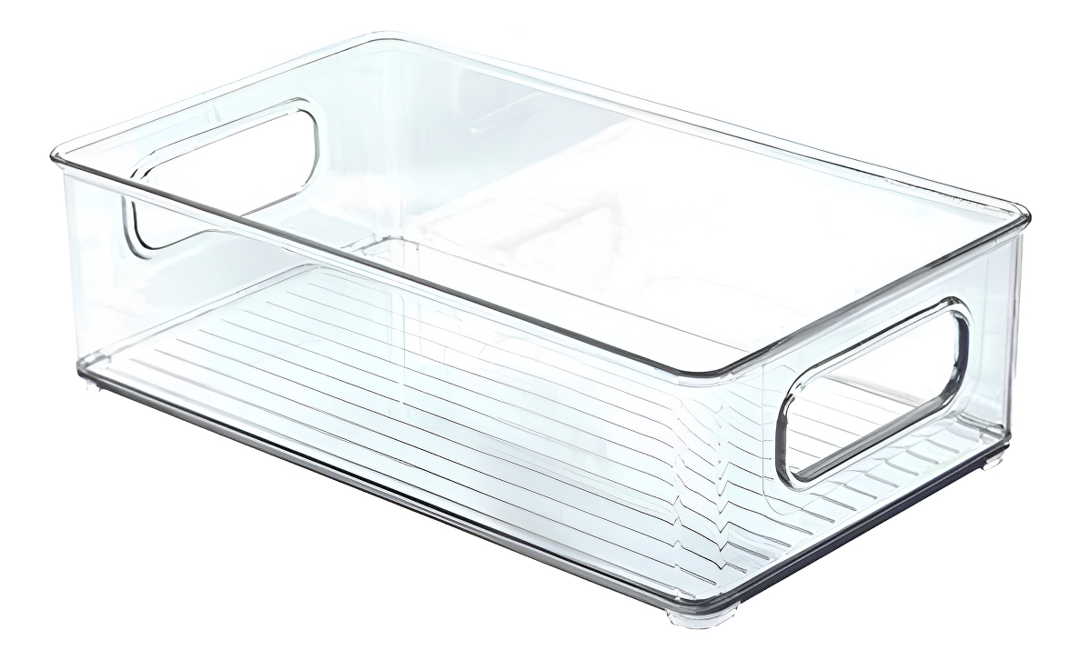 D_997610-MLU81871430374_012025-F.jpg Organizador De Heladera Acrílico Refrigerador 25,5x15x7,6 Cm - Imagen 1