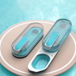 Bebedero Portatil Para Mascotas Dispensador Retráctil Color Gris - Imagen 2