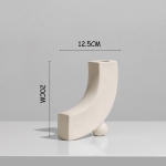 Florero Adorno Delicado Moderno Ceramica Con Pata Mayoristas Uruguay - Imagen 3