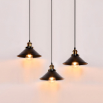 Lampara De Techo Retro Industrial Vintage Decorativa 22cm Estructura Negro - Imagen 3